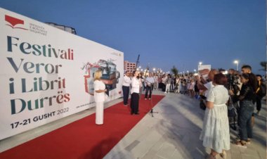 Fatmir Minguli - FESTIVALI VEROR I LIBRIT NË DURRËS 17-21 GUSHT 2022
