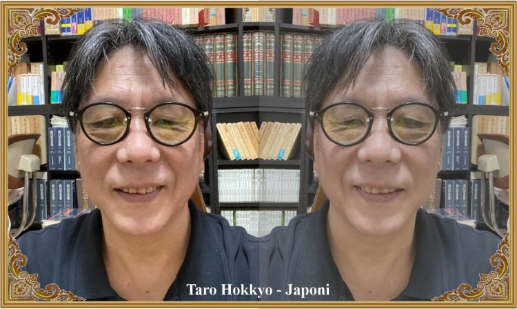 Shkrimtarin japonez Taro Hokkyo (shqip, italisht, anglisht)