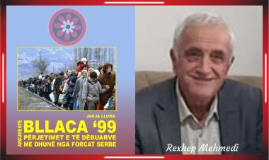 Rexhep Mehmedi - Fragmente të shkëputura nga libri “Bllaca ‘99’