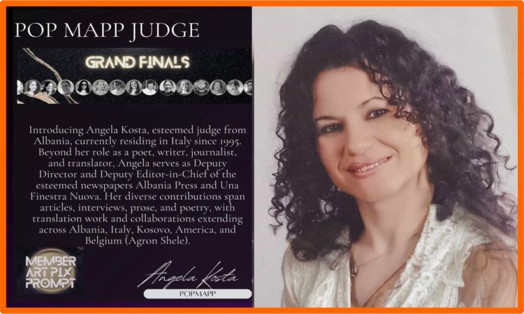 Angela Kosta emërohet Gjyqtare në Konkursin Ndërkombëtar POP MAPP