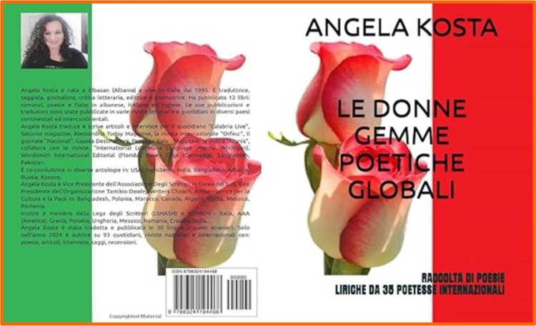 Angela Kosta, Përmbledhje poezish lirike nga 35 poete ndërkombëtare