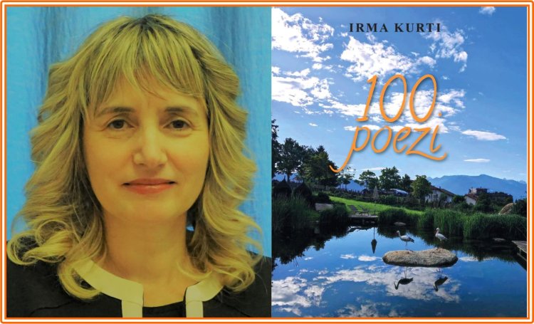 Poetja Irma Kurti boton librin “100 poezi”