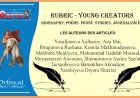 Young Creators - Biography, Poems, prose, stories, journalism etc.