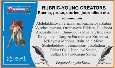 Rubric-Young Creators, Poems, prose, stories, journalism etc.