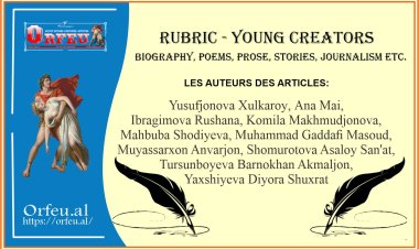 Young Creators - Biography, Poems, prose, stories, journalism etc.