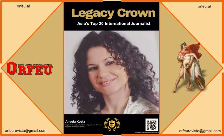 Kopertina e Revistës Legacy Crown Magazine - Filipine