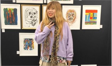 Anna Keiko, with the third exhibition in Paris