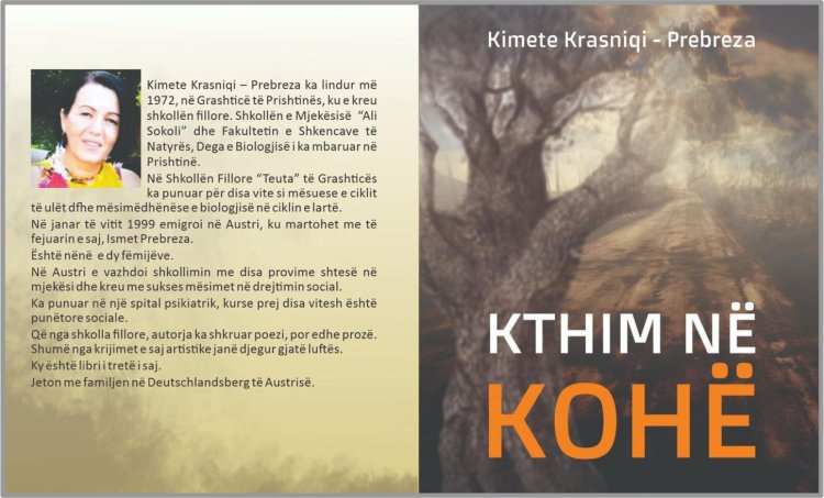 Gjergj Rrustaj - Vështrim për librin “Kthim në kohë” të autores Kimete Krasniqi