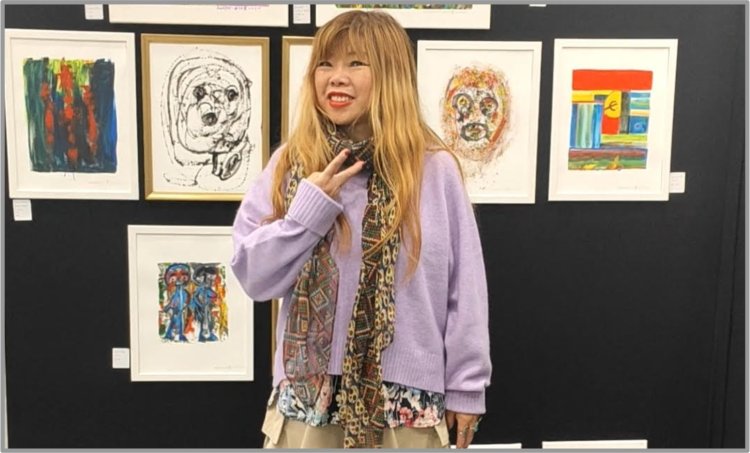Anna Keiko, with the third exhibition in Paris