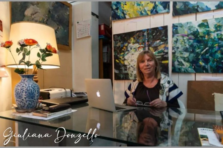 Giuliana Donzello - Arti sot  Një udhëtim në mosvazhdimin e të menduarit për imazhet