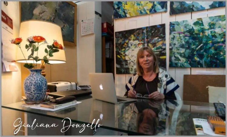 Giuliana Donzello - Arti sot  Një udhëtim në mosvazhdimin e të menduarit për imazhet