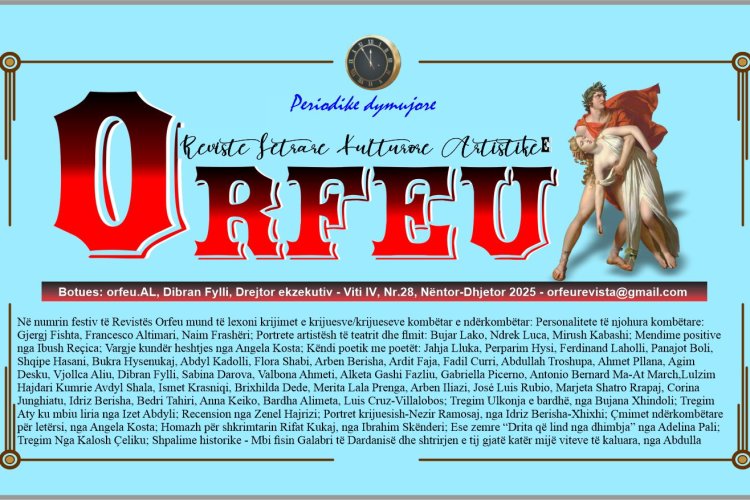 REVISTA ORFEU - NÉNTOR/DHJETOR 2025