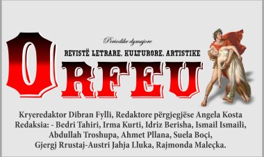 Stafi i Revistës ORFEU dhe faqes orfeu.al