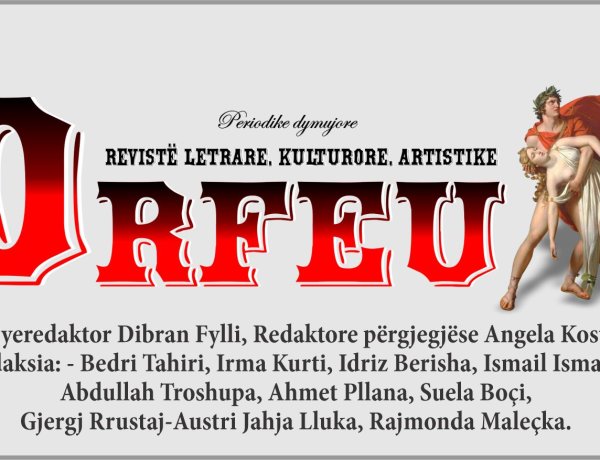 Stafi i Revistës ORFEU dhe faqes orfeu.al
