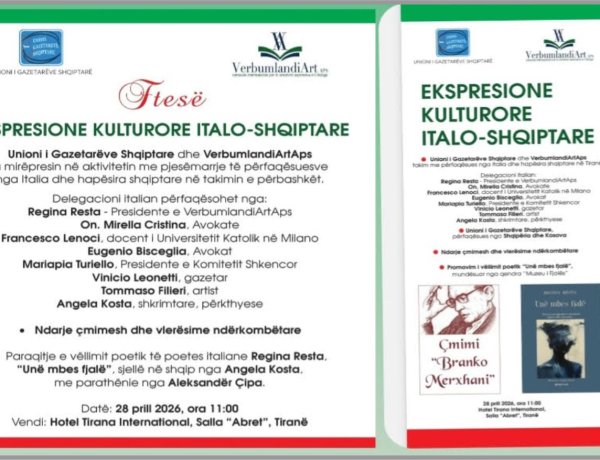 Angela Kosta - Eventi Ekspresione Kulturore Italo-Shqiptare