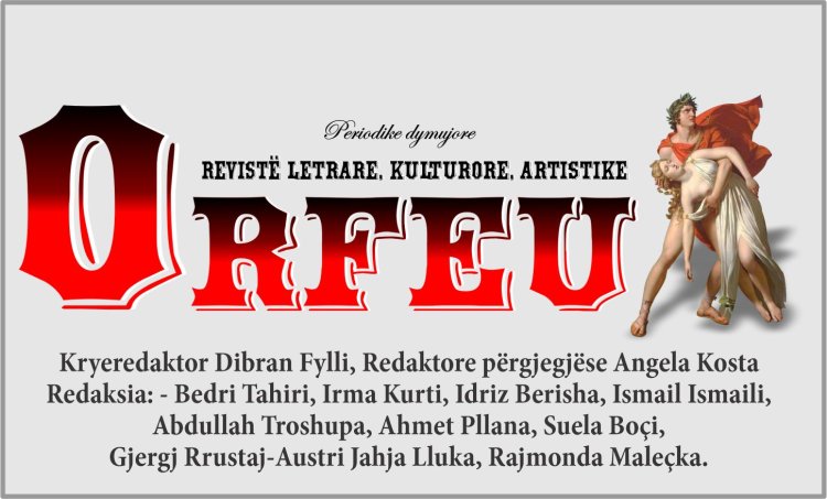 Stafi i Revistës ORFEU dhe faqes orfeu.al