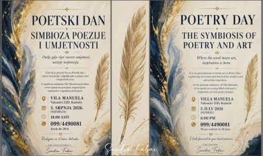 Dita ndërkombëtare e poezisë - Međunarodni poetski dan - International poetry day