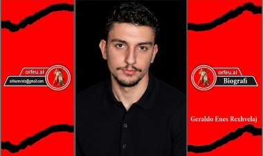 Geraldo Enes Rexhvelaj - Biografi