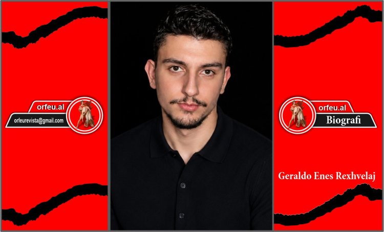 Geraldo Enes Rexhvelaj - Biografi